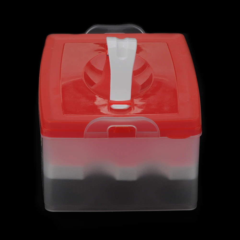 Двухслойный пластиковый пищевой подставка для куриного яйца хранение