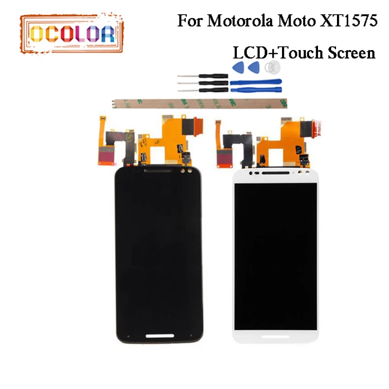 Ocolor для Motorola Moto X Стиль Xt1575 Xt1572 Xt1570 ЖК дисплей и сенсорный экран Запчасти цифровой