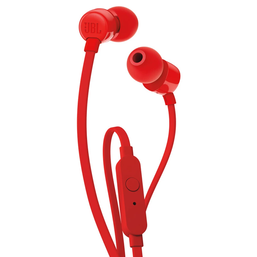 Проводные наушники JBL T110 3 5 мм стереогарнитура с басами для музыки спортивные