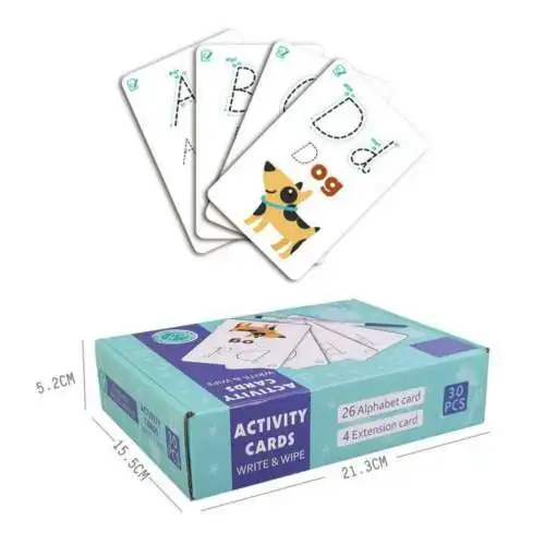 Креативная детская обучающая игрушка ручной работы 26 букв английская
