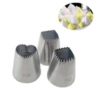 3 шт.компл. насадка для торта, металлические Кондитерские насадки для кондитерского мешка