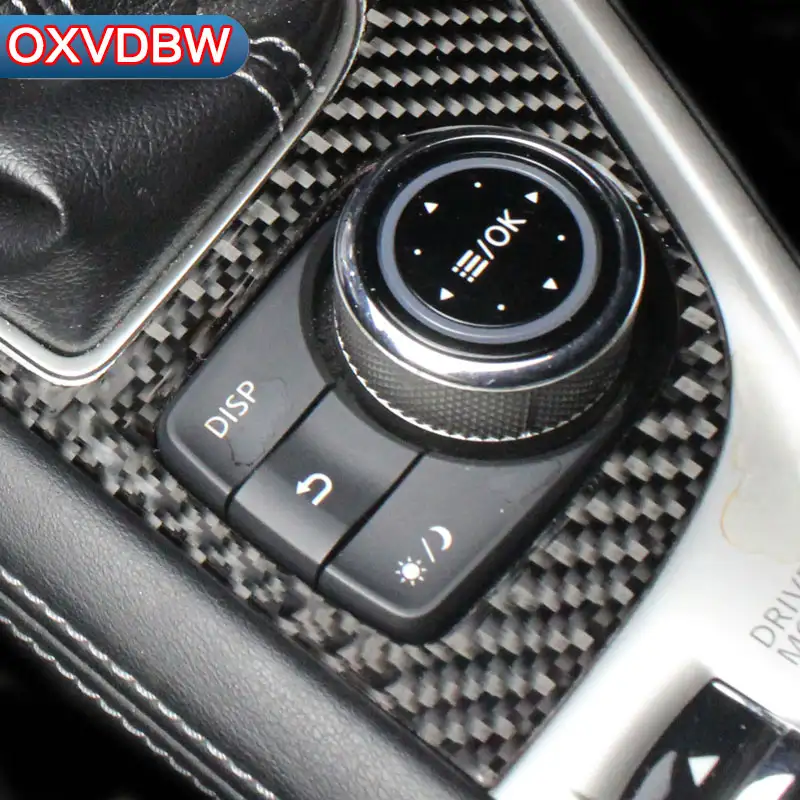 Для Infiniti Q50 Q60 аксессуары из углеродного волокна ремонт Автомобильная панель