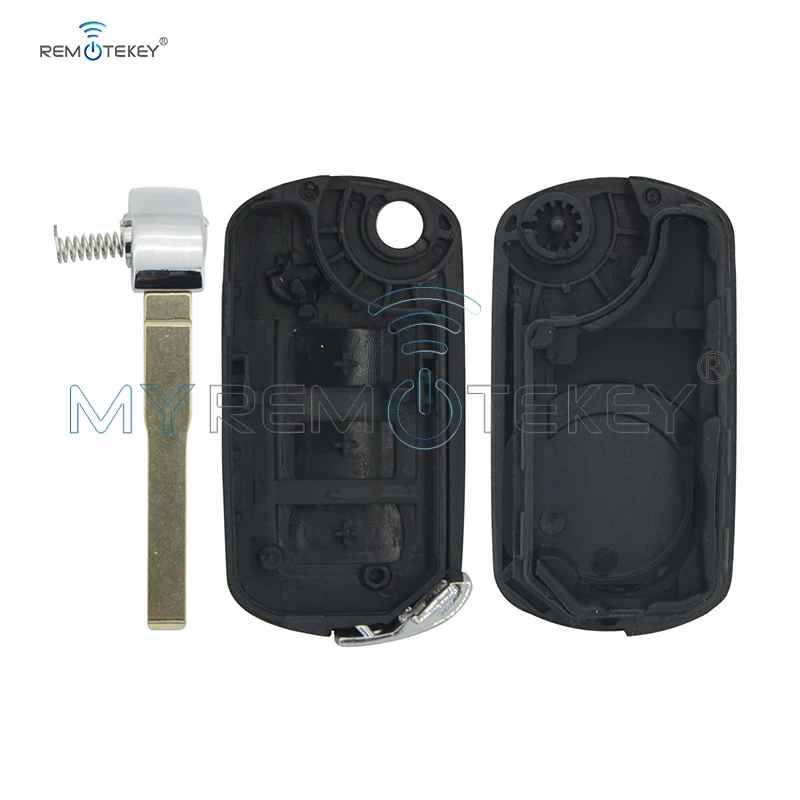 Remtekey откидная оболочка ключа дистанционного управления HU101 blade 3 button для Landrover LR3