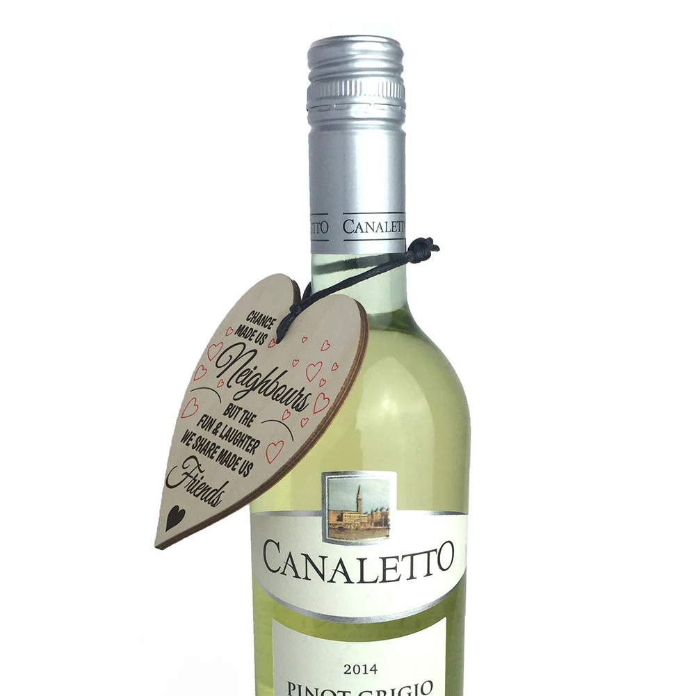 5 шт. деревянная подвесная доска в форме сердца украшение для дома табличка