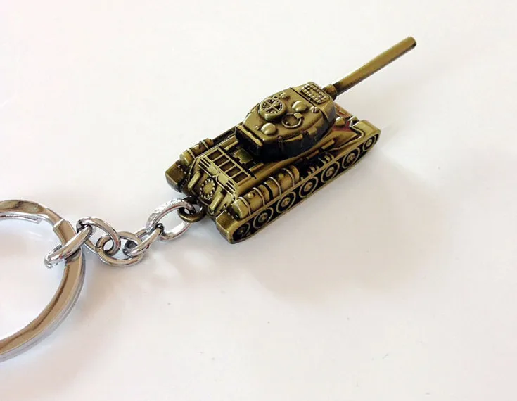2019 3D модный автомобильный металлический брелок для автомобиля WOT Tank World ключей BMW