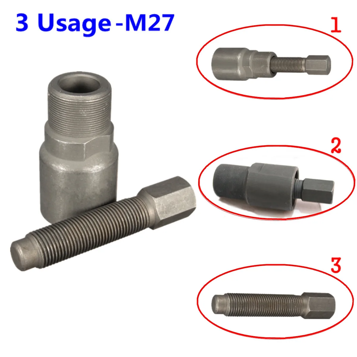 

Вытягиватель маховика мотоцикла M27 для Honda, Kawasaki, Suzuki, Yamaha