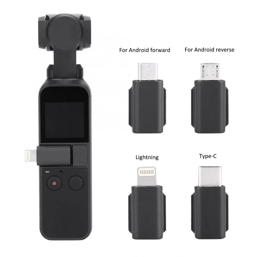 Адаптер коннектор для телефона DJI OSMO Pocket смартфонов Android|Аксессуары систем