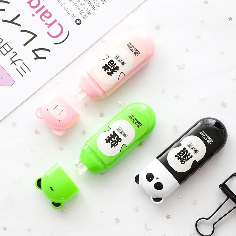 5 мм * 3 м Kawaii Panad коррекционная лента мультфильм животные школьный письменный