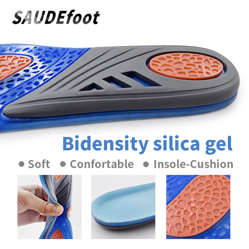 Running summer Insoles Orthopedic Heel-Deep shock absorption Arch-Reinforces arch support Triple Sport shoes Pads