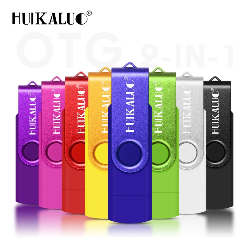 OTG USB Флеш накопитель 4 Гб флешки 8 gb cle usb 16 32 memory stick 64 из металла флэш для телефона