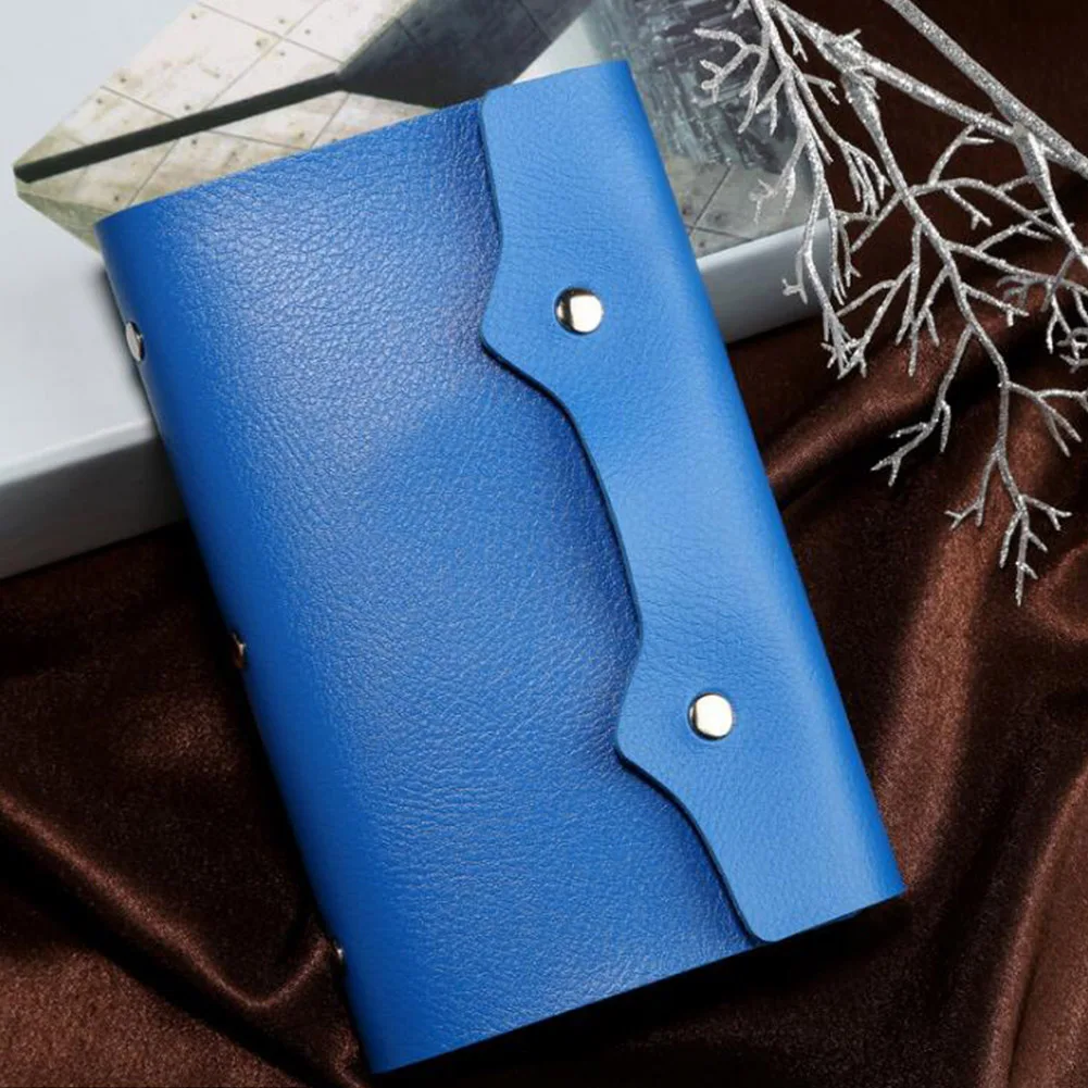 

New PU Leather Function 108 Slots Card Case Business Card Holder Men Women Credit Passport Card Bag ID Passport Travel Wallet