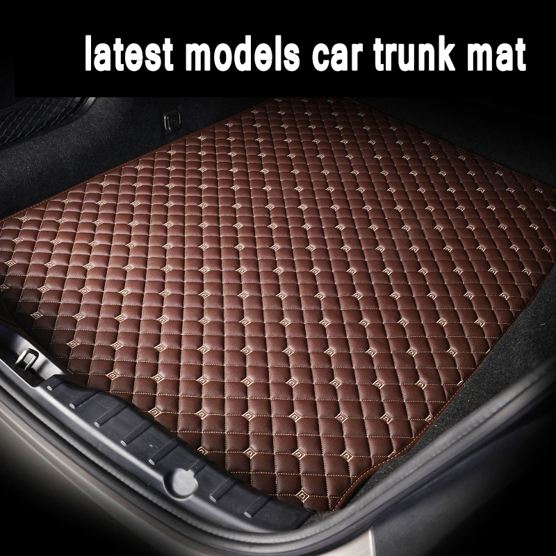 

ZHAOYANHUA Custom fit Car Trunk mats for Audi S5 S6 S7 S8 SQ5 car styling carpet