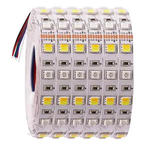 Гибкая светодиодная лента SMD 5050 RGBW RGBWW RGB WWA, 12 В постоянного тока, 24 В, 5 м