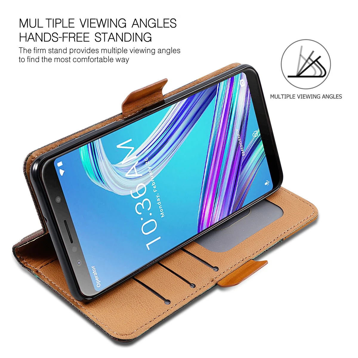 Для Asus ZenFone Max Pro M1 ZB601KL/ZB602KL чехол для телефона с Откидывающейся Крышкой держатель