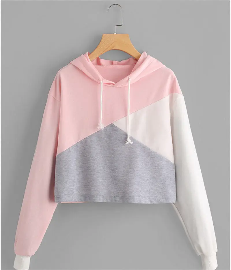 

Fashion Women Sweatshirts Autumn Long Sleeve Hoodie Sweatshirt Warm Jumper Pullover Hooded Tops Women Clothes Casual