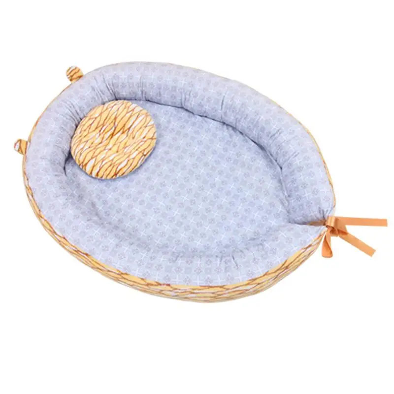 New Pure Cotton Baby Nest Bed Cradle Cot Travel Crib For Newborns Portable Washable Bumper | Мать и ребенок