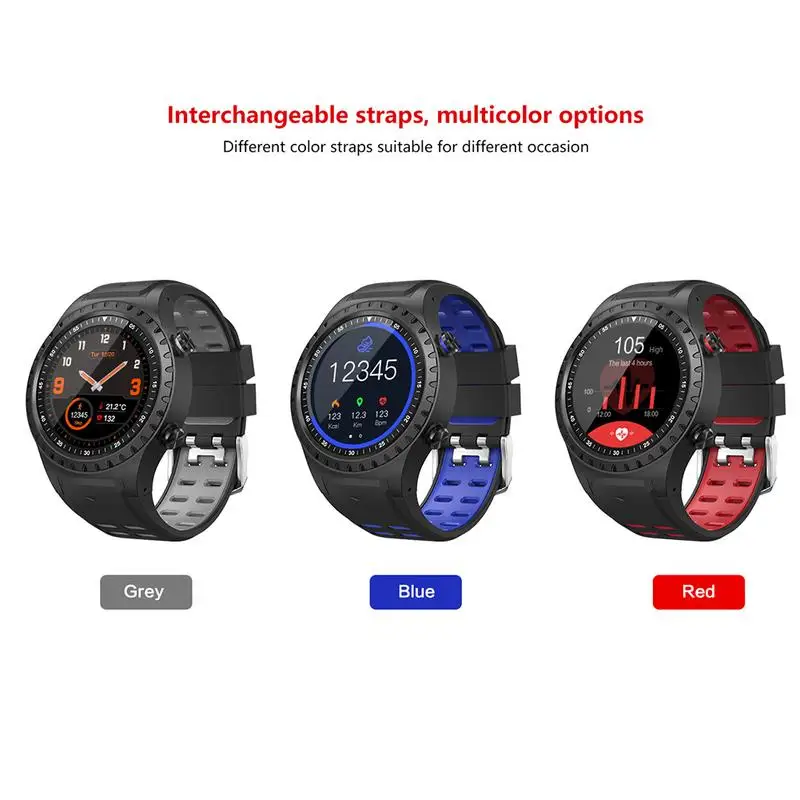 Новый IP65 Водонепроницаемый SMA M1 GPS Смарт часы Bluetooth Вызов мульти спортивный режим