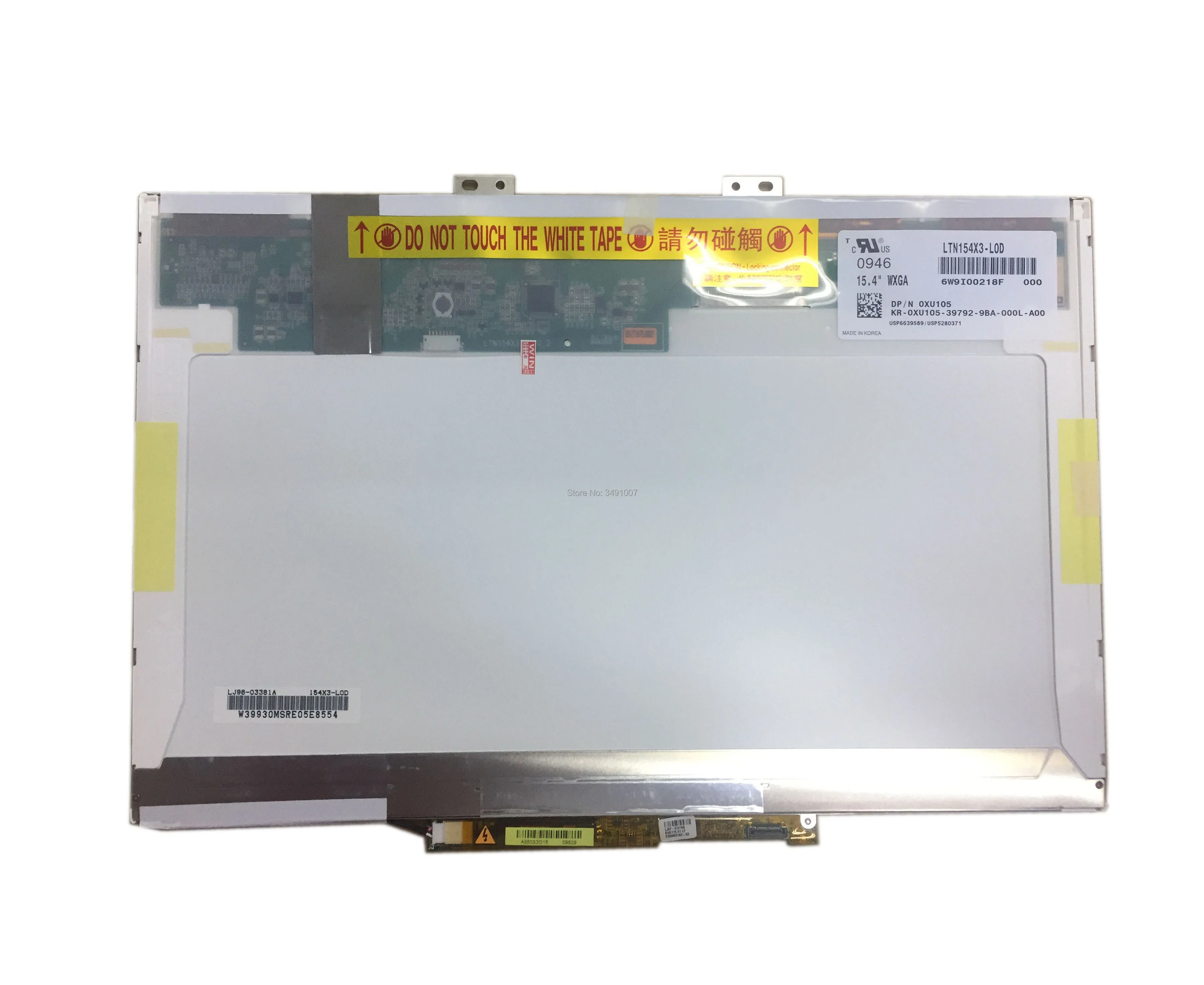Подходит для LTN154AT10 и LTN154AT01 LTN154AT07 LP154WX4 LP154X3 LP154WX5 B154EW08 B154EW02 LTN154X3-L0D 1 | Компьютеры
