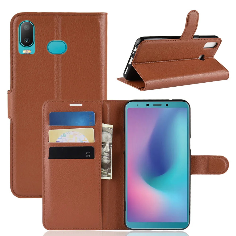 Роскошный чехол бумажник из искусственной кожи для Samsung Galaxy A6s S9 + S8 S7 Edge Note 9 8 A8 A9 A7