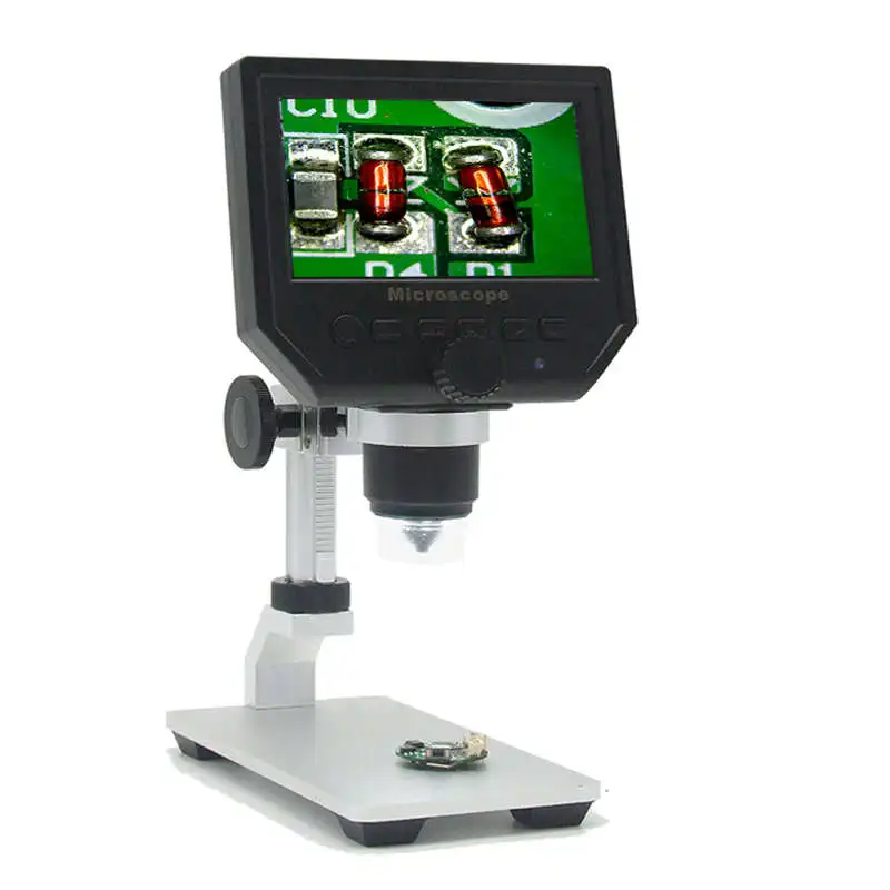 JFBL Hot 600x Digital Microscope 4.3 Inch Hd Lcd Soldering Electronic Video Camera For Phone Repair Industry Magnifier | Инструменты