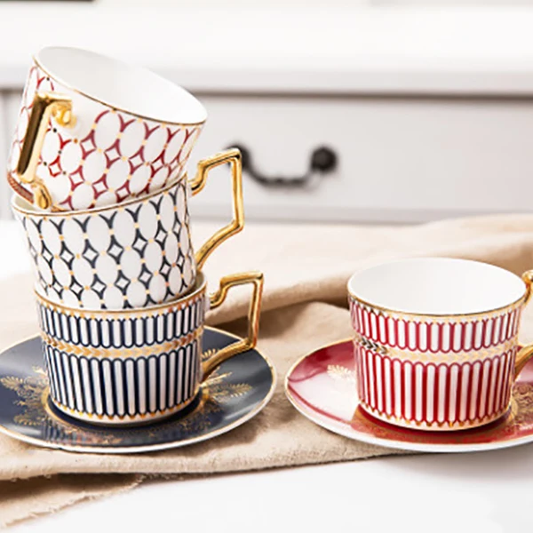 Пномпень керамическая кофейная чашка европейский и блюдце набор бытовой простой