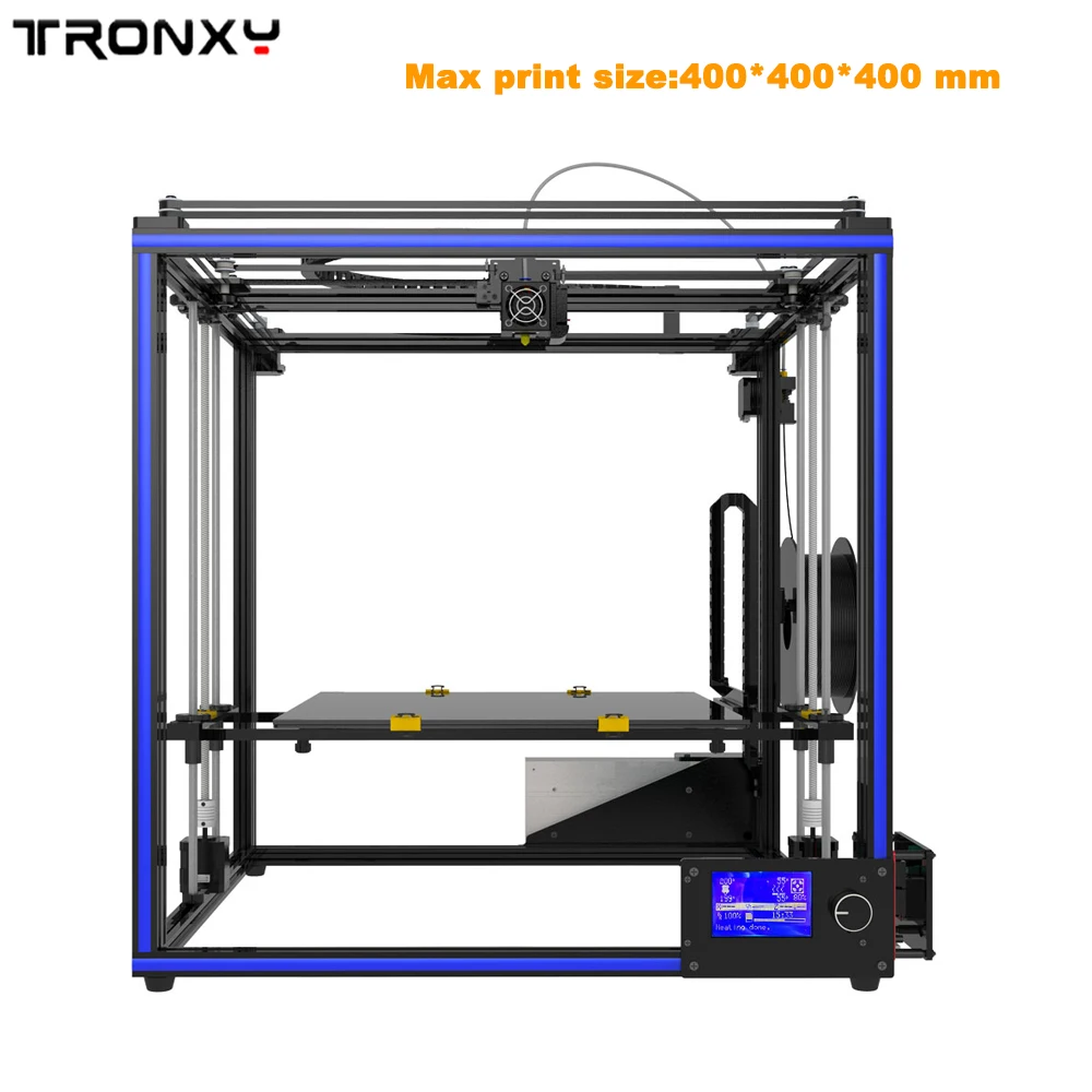Tronxy X5S 400 400x400x400 мм 3D принтеры Высокая точность быстрой сборки с ЖК дисплей Экран