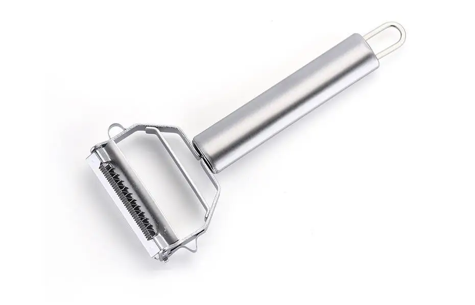 Творческий нож для снимания кожуры из нержавеющей стали Multi-function двойной