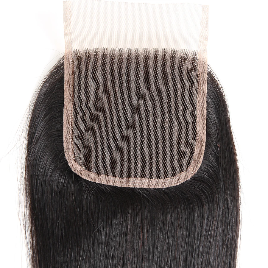 Peruvian Hair Bundles With Frontal Bodywave Closure No-Remy Natural Wave 4*4 Extension | Шиньоны и парики