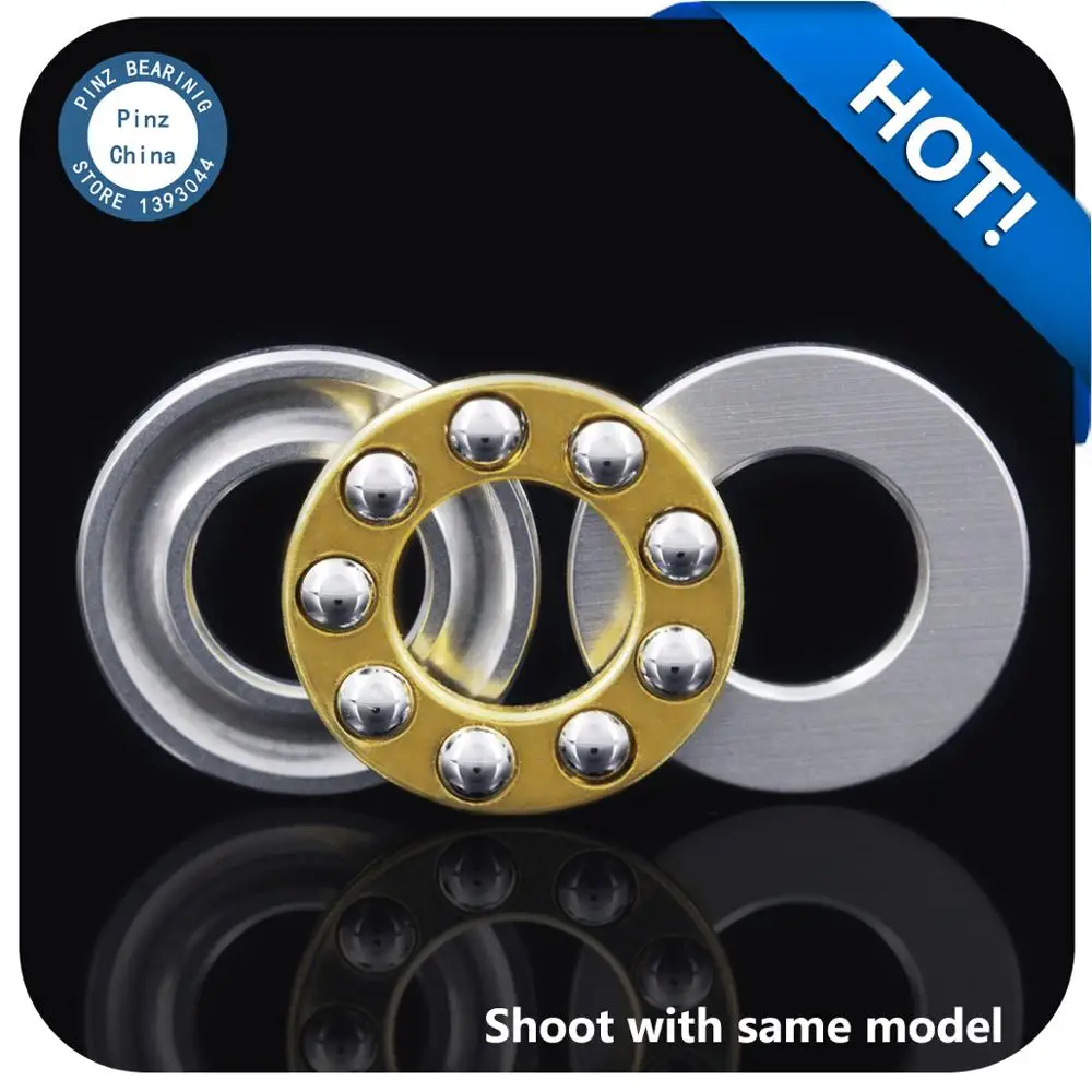 

Miniature Plane Bearing F4-10M 4*10*4mm Plane Thrust Ball Bearing Miniature Axial Ball Thrust Bearing