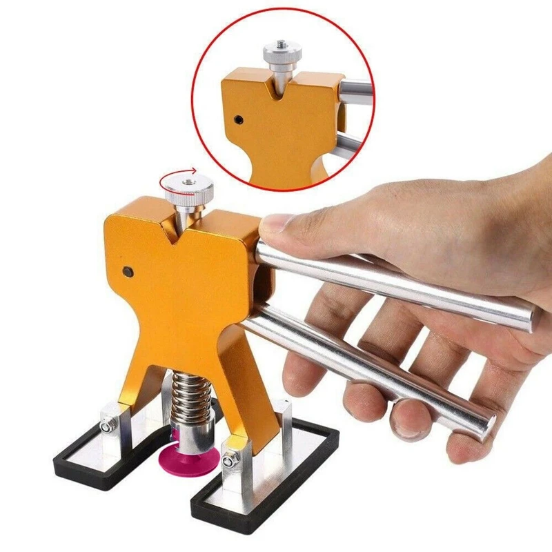 27Pcs/Set 12V Car Charger Plug Glue-Gun Hail Removal Dent Repair Tool Puller Hammer Painless K |