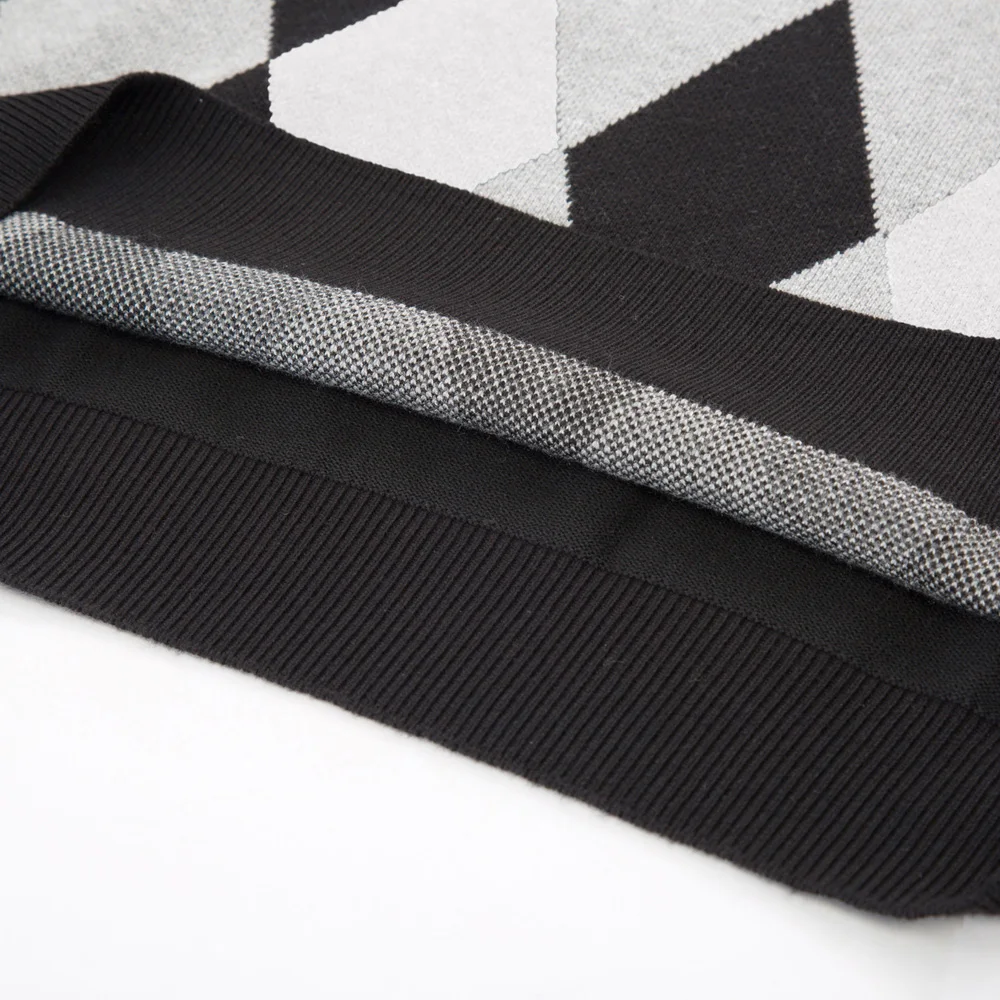 Новый мужской кардиган без рукавов с v образным вырезом вязаный жилет свитер