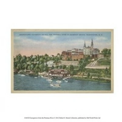 Джорджтаун из Potomac река постер печать (13x10)|Таблички и знаки| |