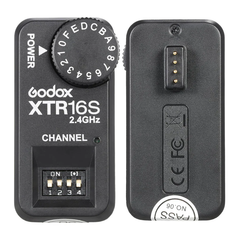 Godox XTR 16S 2 4G Wireless X system Remote Control приемник вспышки для VING V860 V850|Пульты и триггеры| |