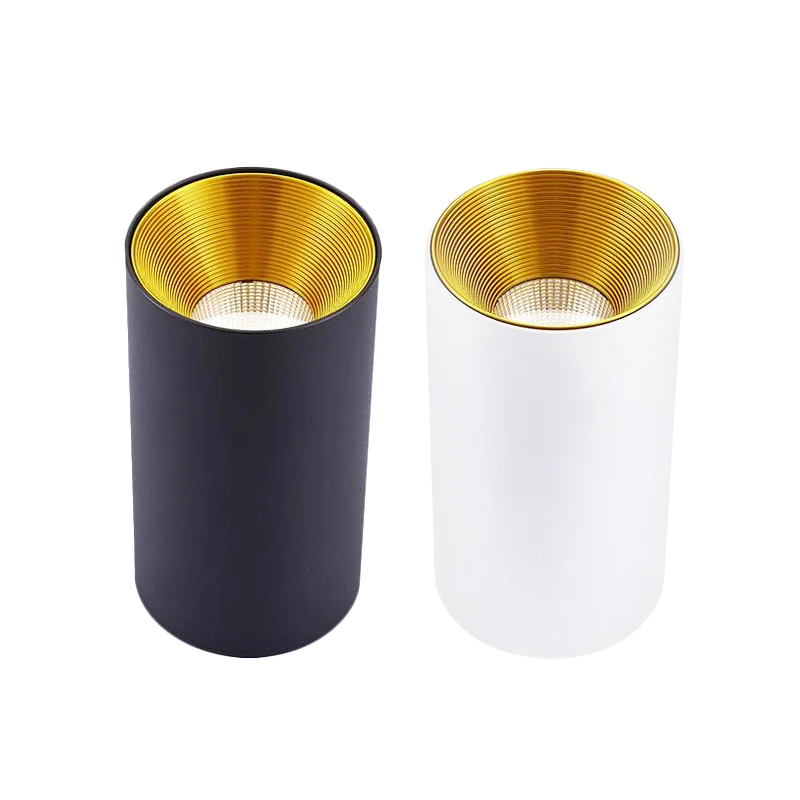 Spot Light Cylindrical Lamp LED lampara techo Surface Mounted Ceiling Downlight 7W 10W 15W D25 | Лампы и освещение