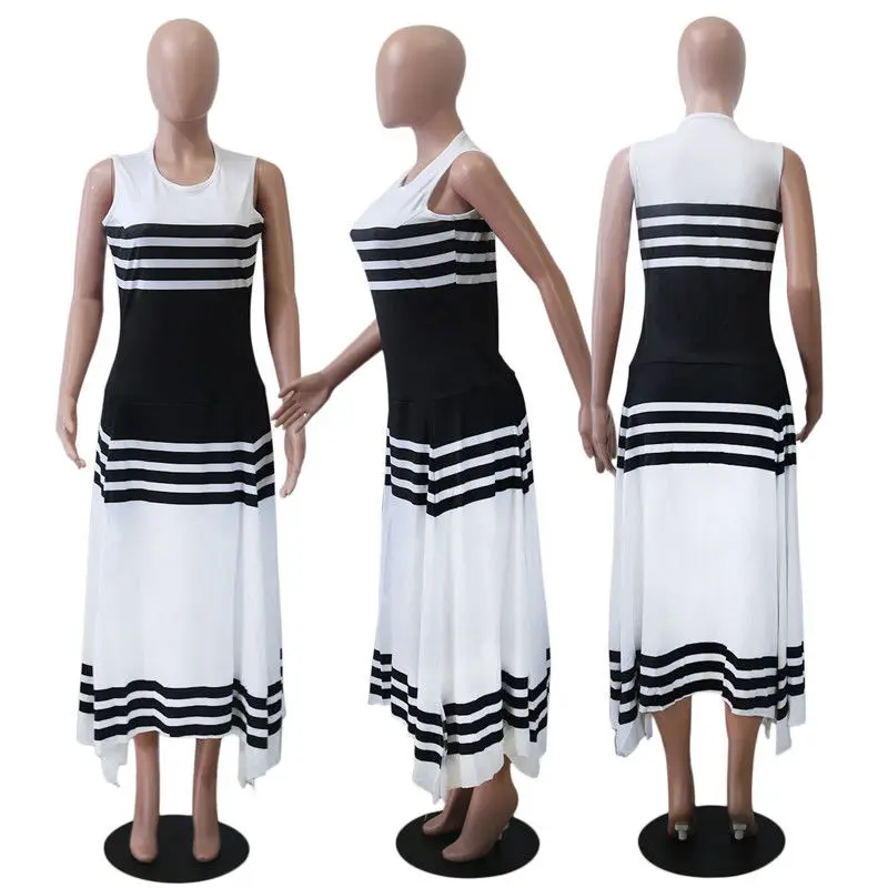 2019 женские Формальные вечерние длинные макси платья без рукавов летние