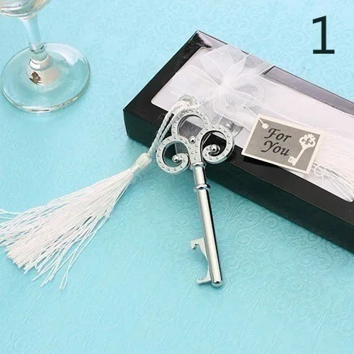 10 Pcs Practical Vintage Key Shape Beer Bottle Opener Wedding Party Favor | Дом и сад