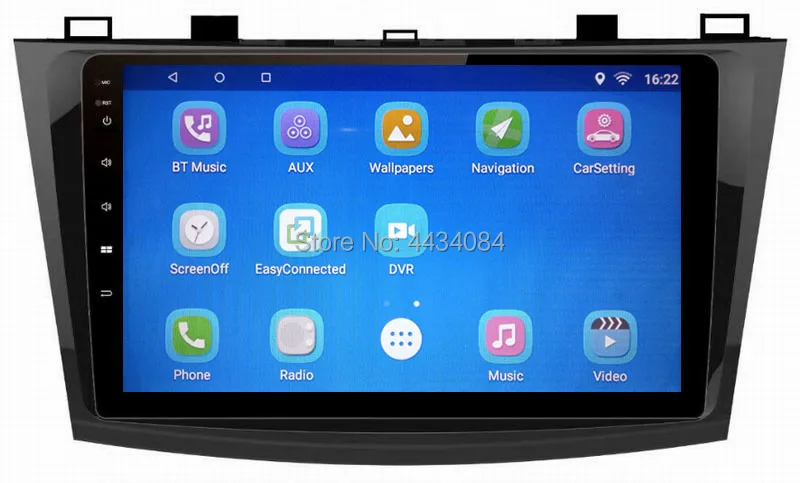 Ouchuangbo автомобильный головный блок аудио стерео gps nav android 7 1 для Mazda 3 2011 2015