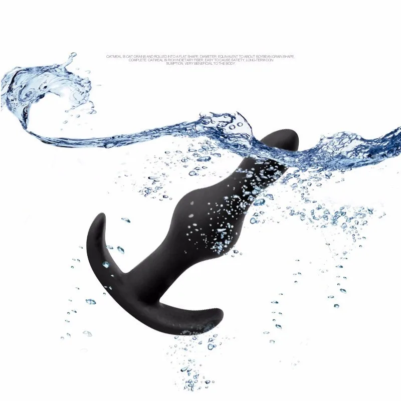 Медицинская силиконовая анальная пробка анальные бусы Анальная без вибратора