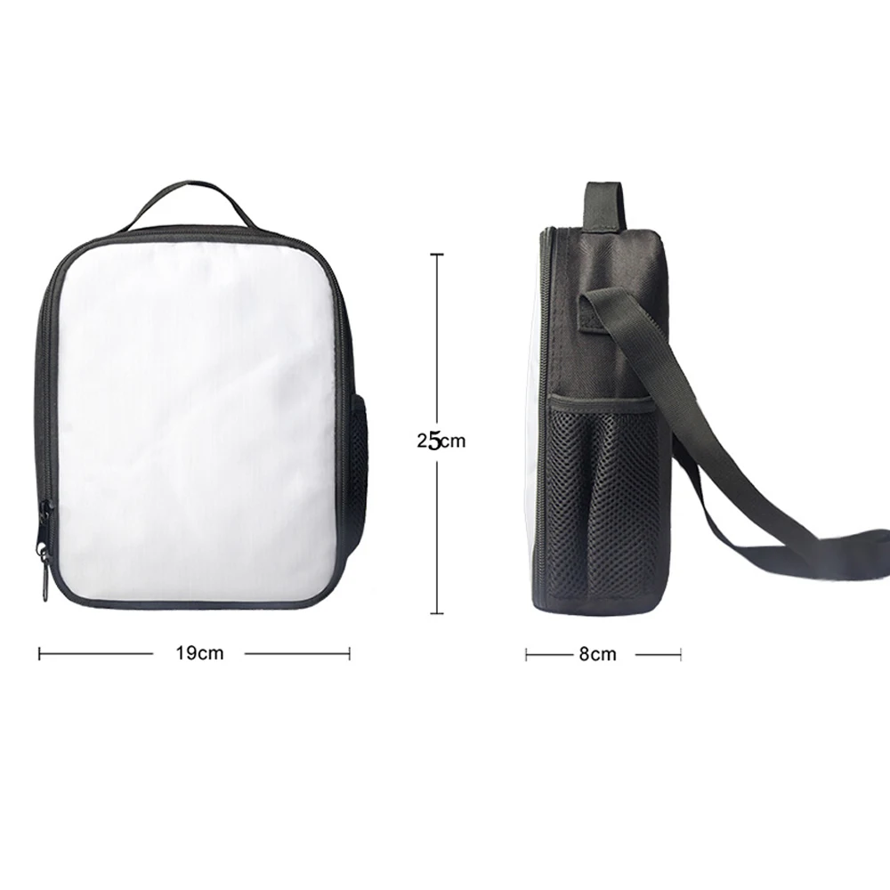 Сумка для ланча Pokemon с животными на заказ собак кошек аниме женщин мужчин