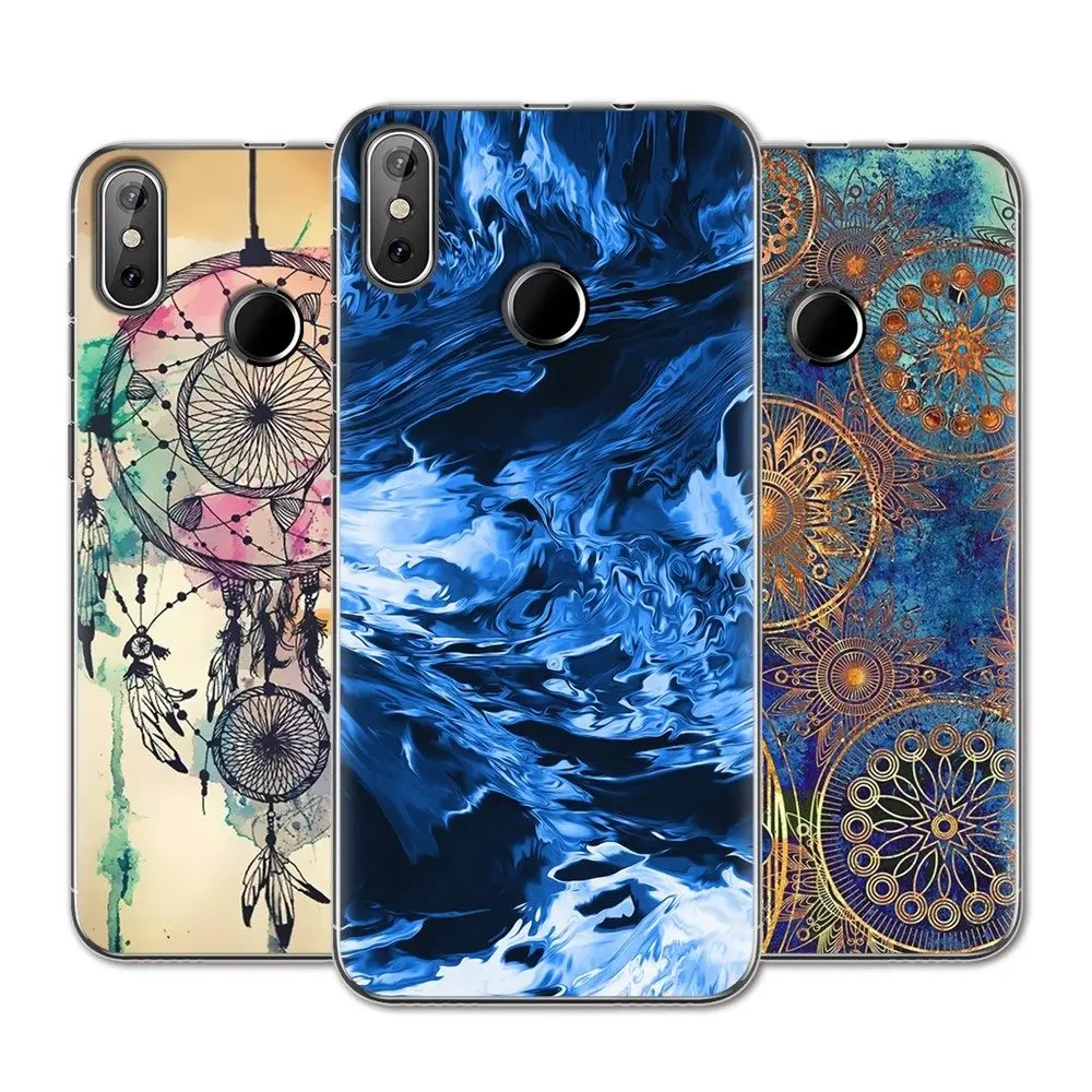 Мягкий чехол для телефона силиконовый Cubot R11( J3 Pro) 5 дюймов TPU модный цветной