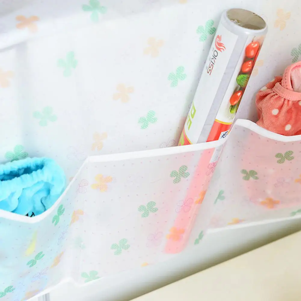 1 шт. простой пылезащитный чехол для холодильника с карманами хранения PEVA