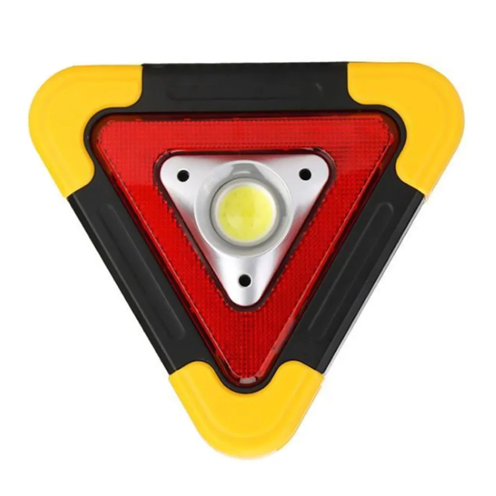 Portable Multi-Function Solar Charging LED Work Light Triple-cornered Warning Emergency Floodlight Spotlight Outdoor Cam | Лампы и