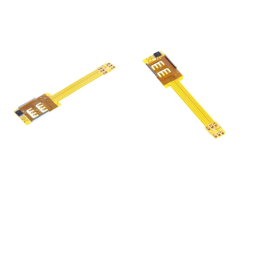 2 шт. адаптер для двух sim-карт смартфонов iPhone 6S/6/5S/5/4S | Мобильные телефоны и