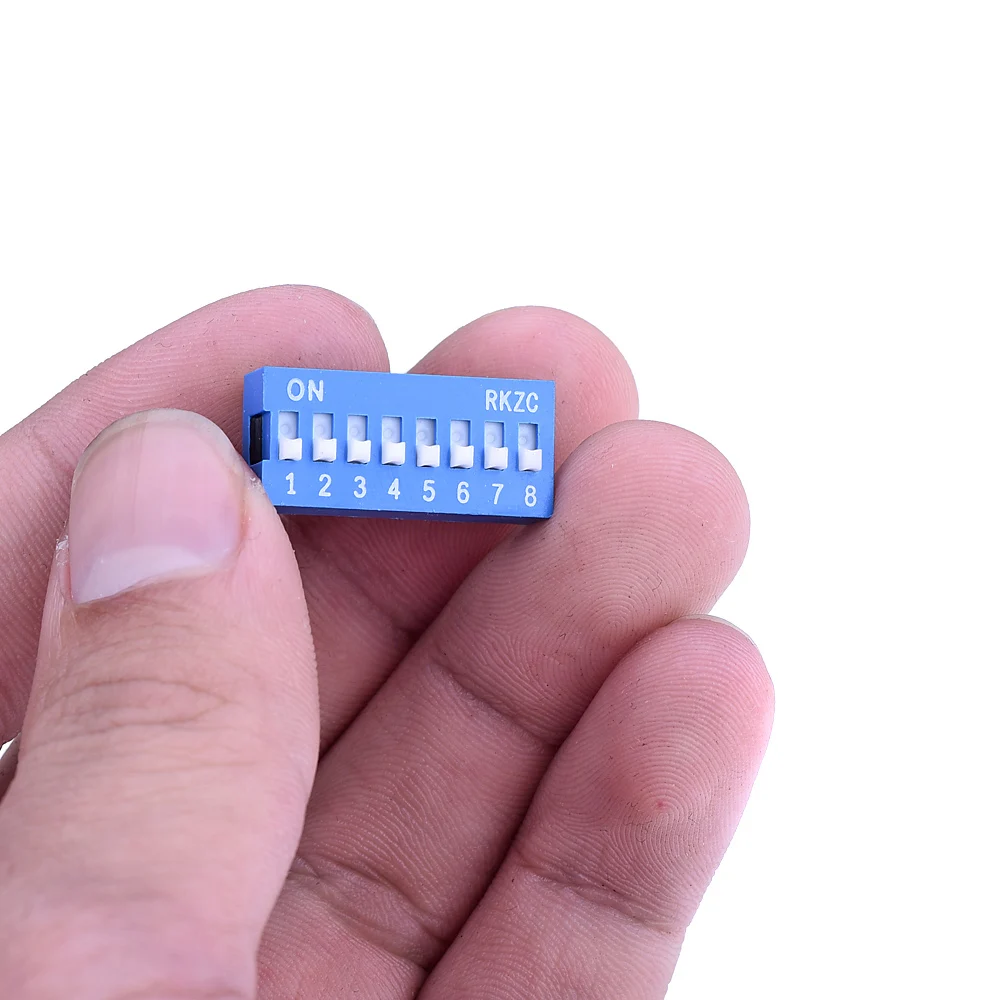Новинка 10 шт. 2 54 мм 2x8pins синий DIP переключатель постоянный ток 24 В 50 мА