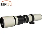 JINTU белый супер 500mm f8,0 телеобъектив Комплект для NIKON D3400 D5500 D7500 D850 D800 D750 D700 D610 D600 D500 D300 D90 Камера