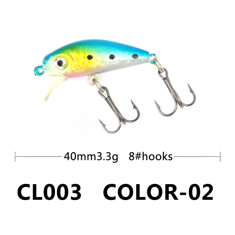 10pcs 4g 3.5cm fishing lures hard bait tackle artificial mini lure crankbait isca de pesca wobblers swim | Спорт и развлечения
