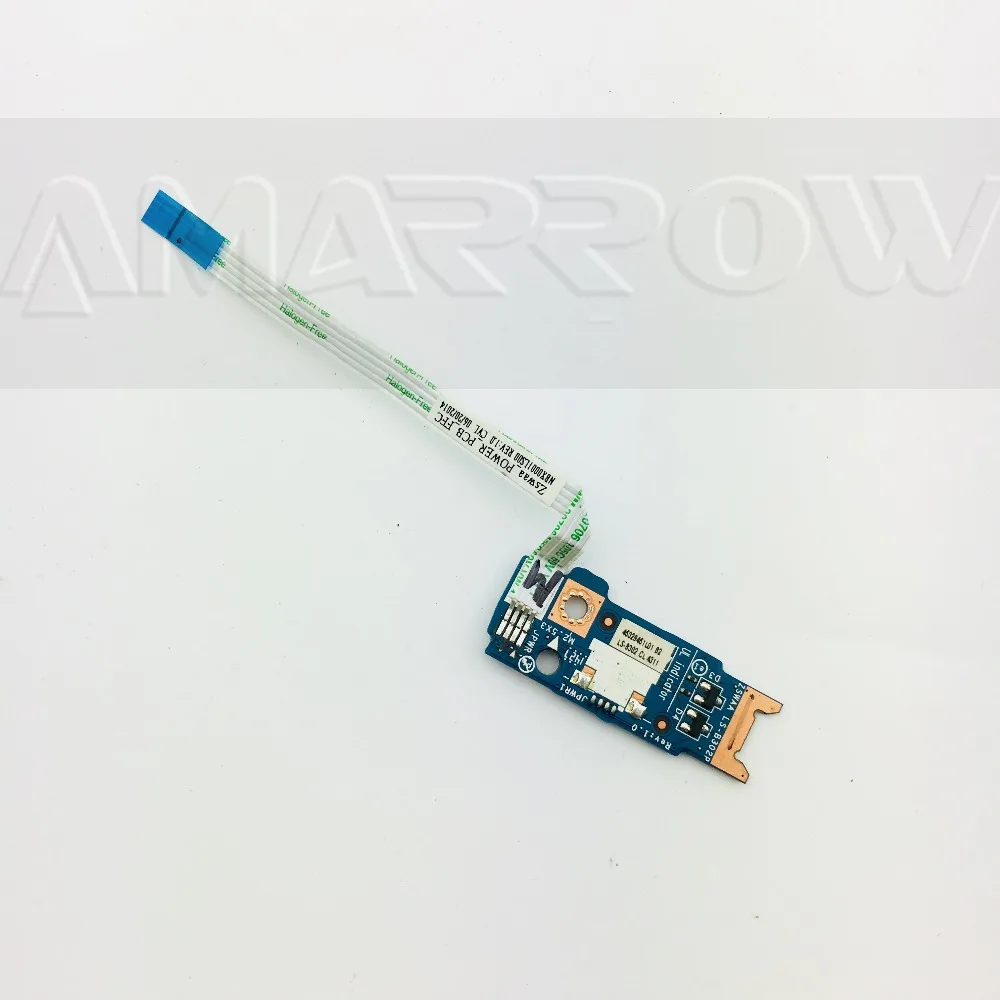 Оригинальные бесплатная доставка для TOSHIBA C55 B C50 C55T C50D C55D Мощность кнопка