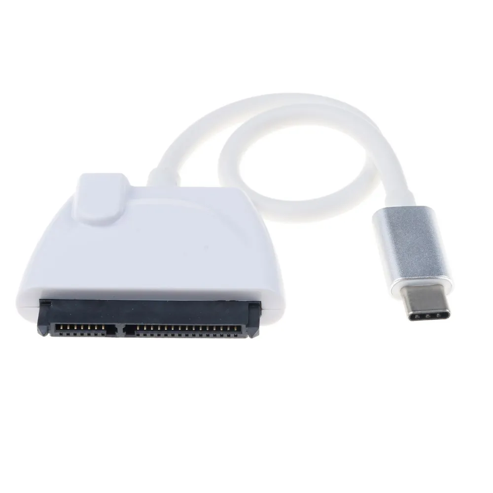 Kebidu 22pin высокоскоростной 10 Гбит/с Тип C USB 3 1 для SATA III HDD SSD адаптер кабель 7 + 15 Pin