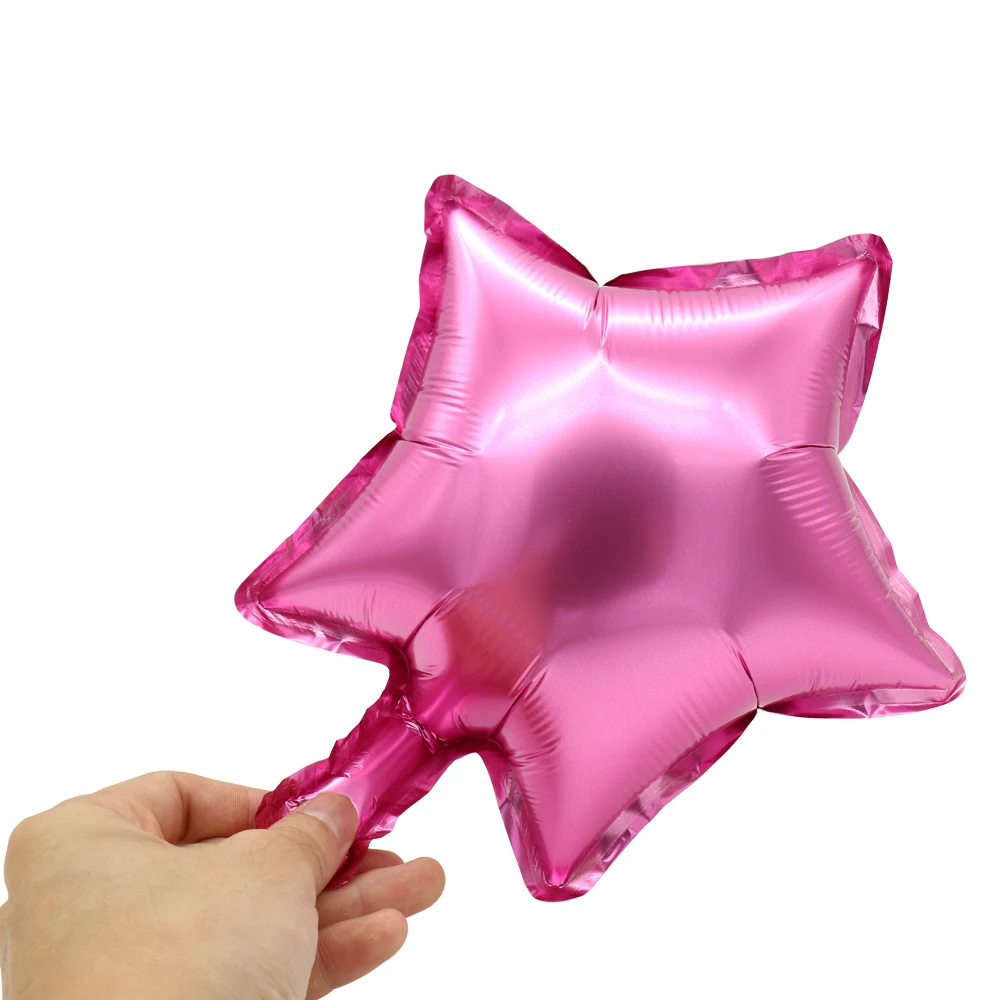 Love Heart shape Aluminum foil balloon baby shower backdrop decoration star crown flower party event hanging | Дом и сад