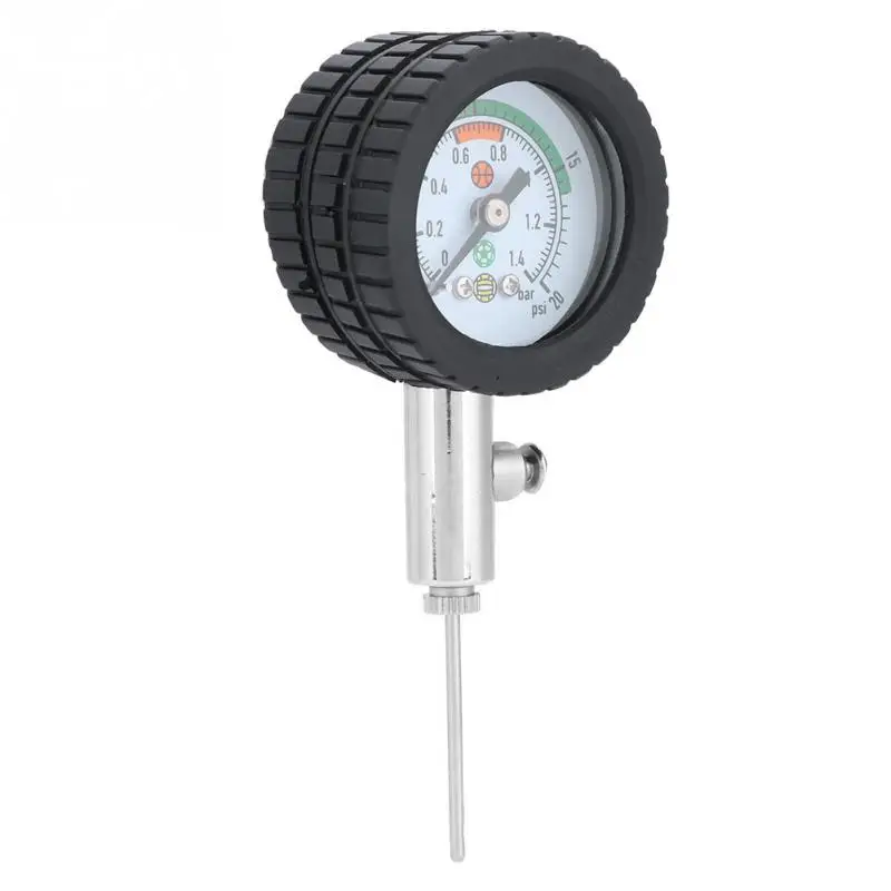 Манометр из нержавеющей стали для баскетбола футбола волейбола | Спорт и